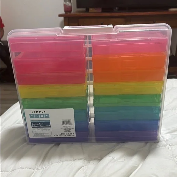 Multicolor storage boxes - Picture 1 of 2